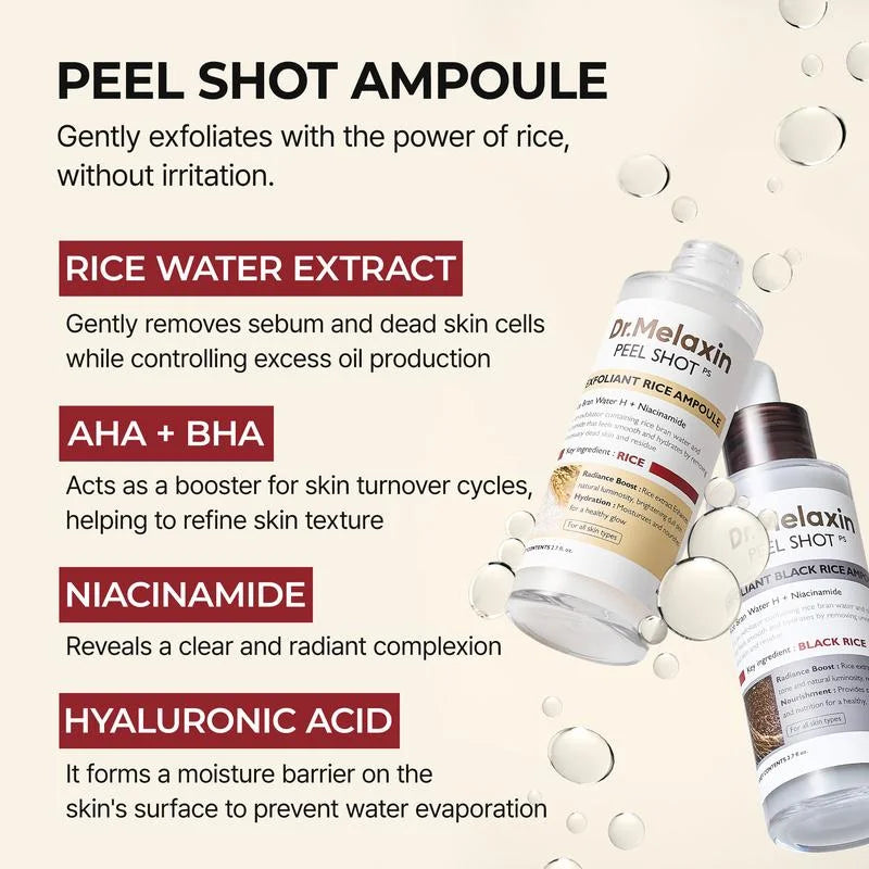 Rice Serum —Exfoliate. Hydrate. Radiate. Instantly.