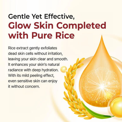 Rice Serum —Exfoliate. Hydrate. Radiate. Instantly.